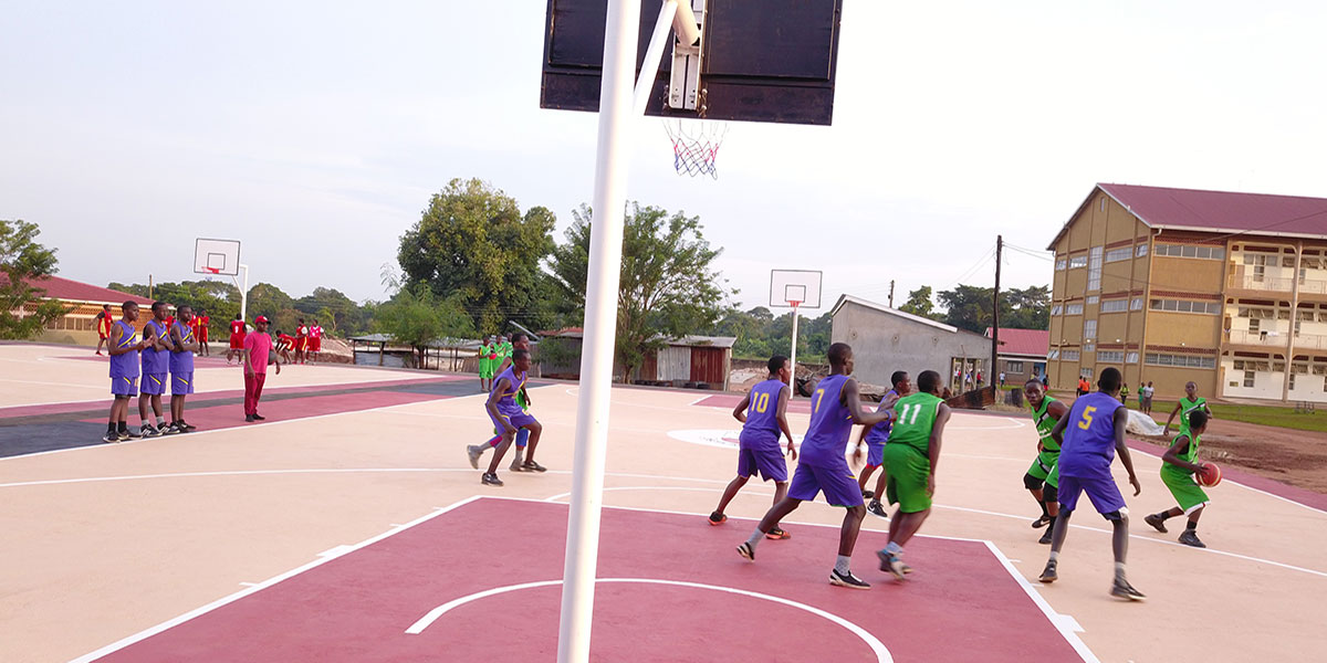 School Basketball Court